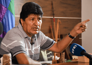 Evo Morales denuncia persecución judicial y&nbsp;mediática